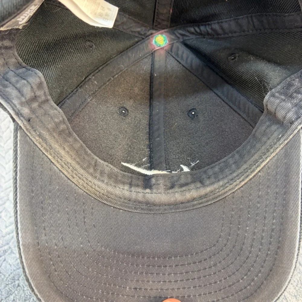 Nike Swoosh Baseball Cap Black Adjustable Just Do It Hat